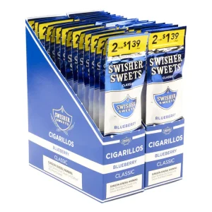 Swisher Sweets Blueberry box of 60