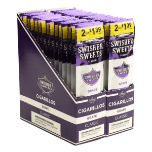 Swisher Sweets Grape Cigarillos box of 60