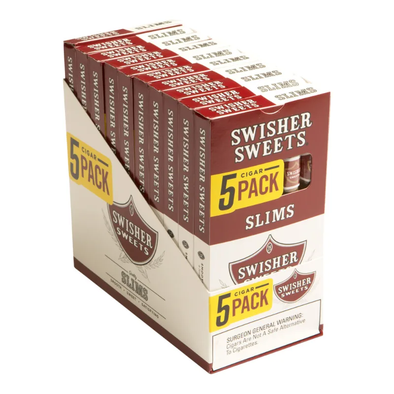 Swisher Sweets Leaf Aromatic Cigarillos, 10 Pouches of 3 7 Swisher Sweets Leaf Aromatic alternative: Swisher Sweets Slim